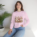 Vintage Geese Crewneck Sweatshirt — Books, Coffee & Crochet Cozy Design