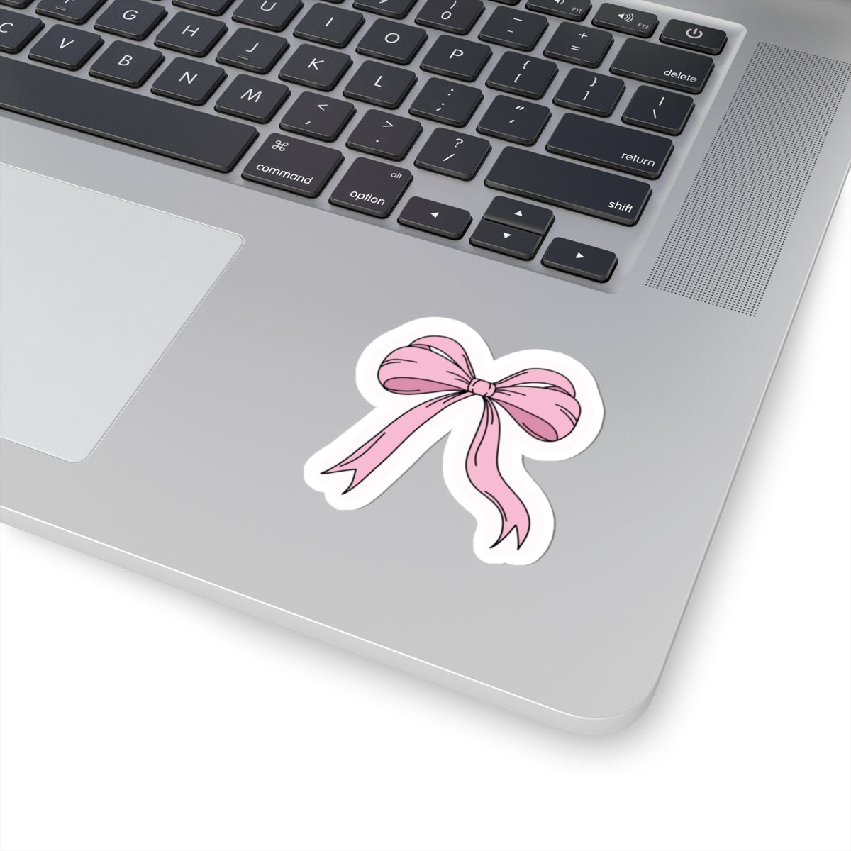Pink Bow-Cut Stickers