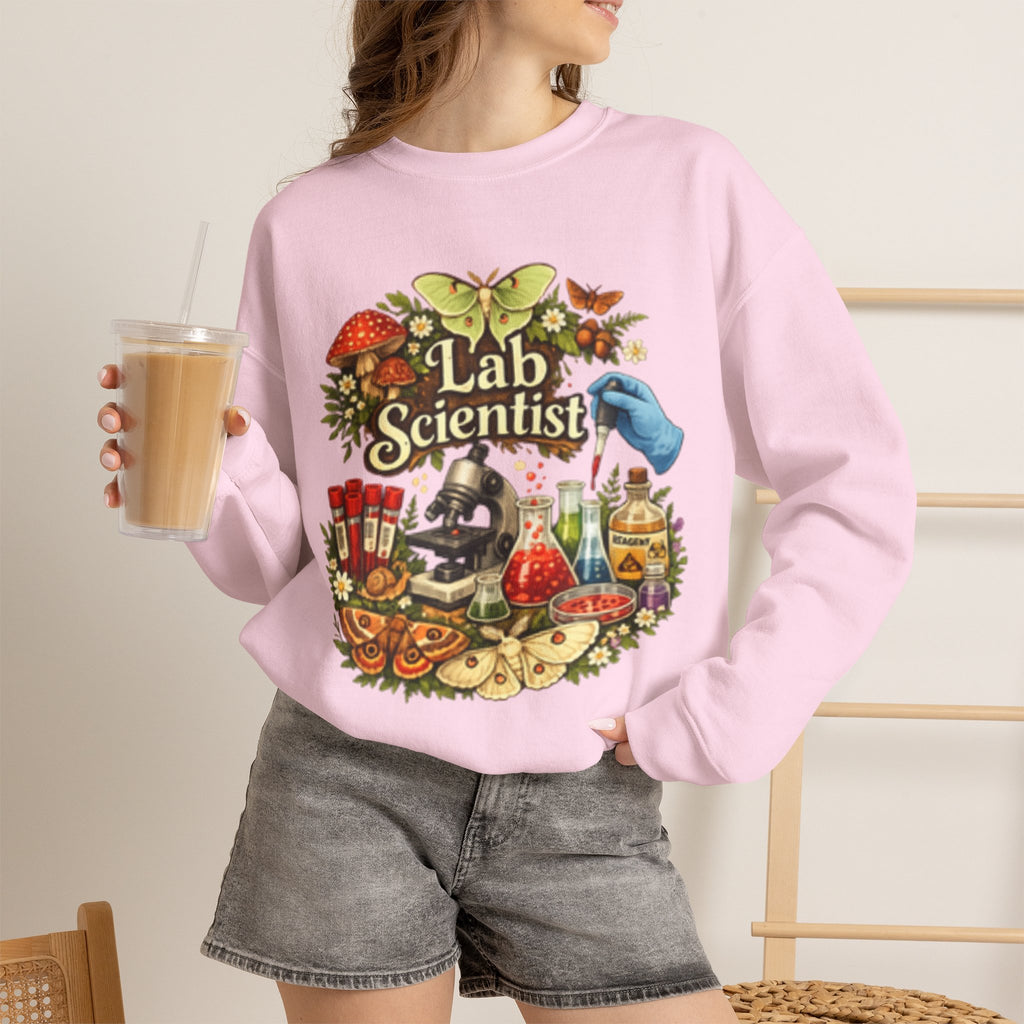 Lab Scientists-Unisex Heavy Blend™ Crewneck Sweatshirt