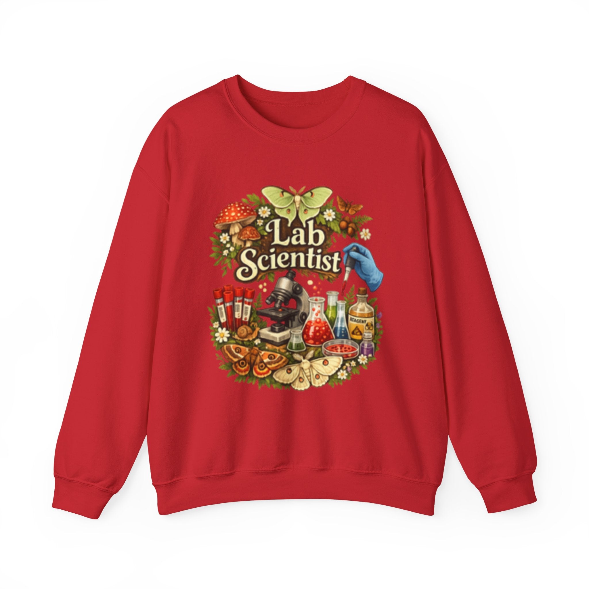 Lab Scientists-Unisex Heavy Blend™ Crewneck Sweatshirt