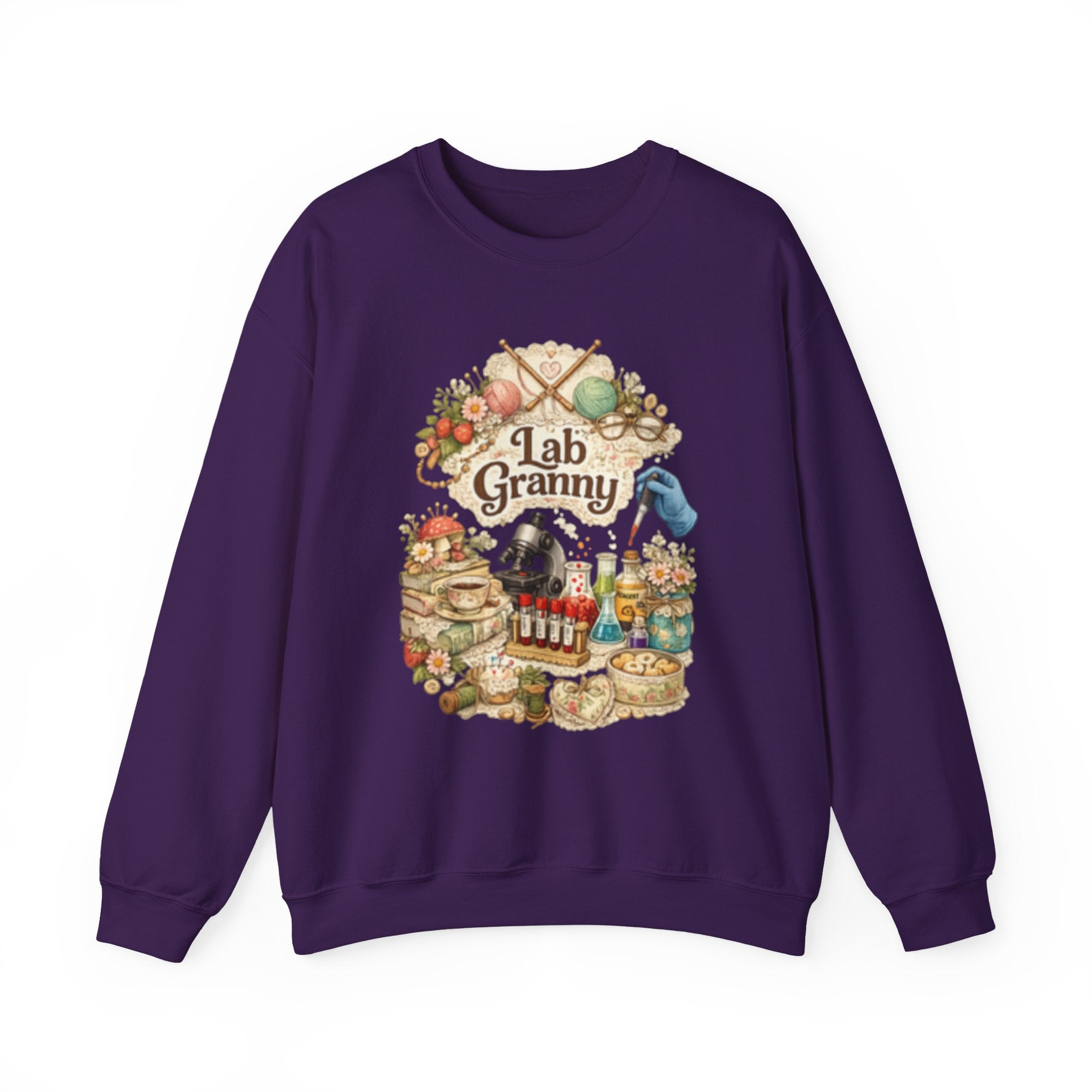 Lab Granny-Unisex Heavy Blend™ Crewneck Sweatshirt