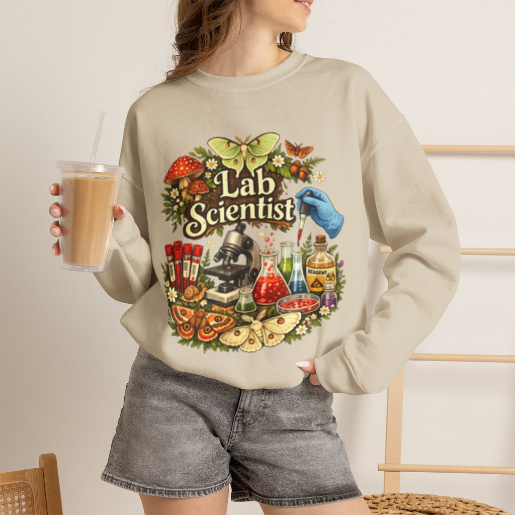 Lab Scientists-Unisex Heavy Blend™ Crewneck Sweatshirt