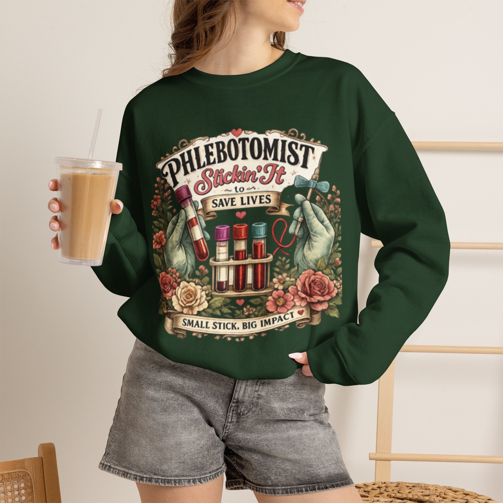 Sticking It-Unisex Heavy Blend™ Crewneck Sweatshirt