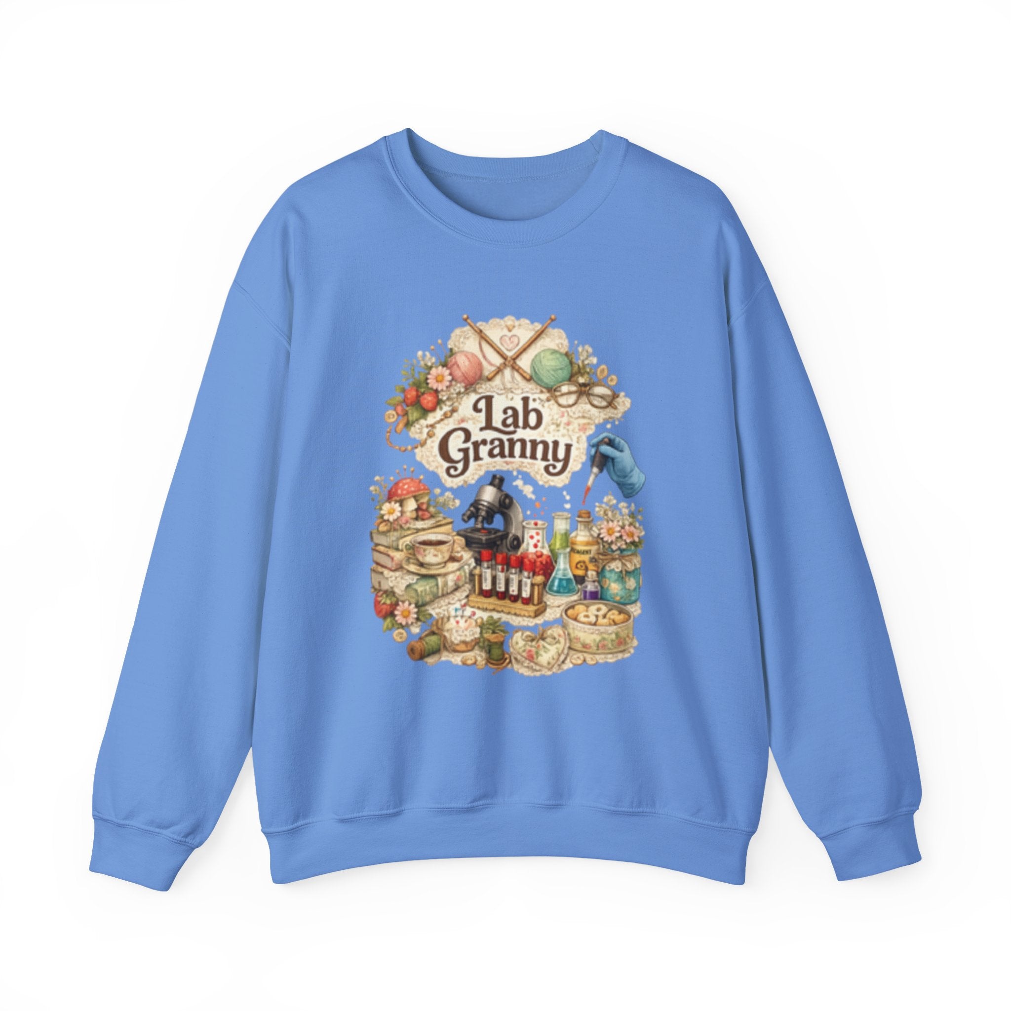 Lab Granny-Unisex Heavy Blend™ Crewneck Sweatshirt