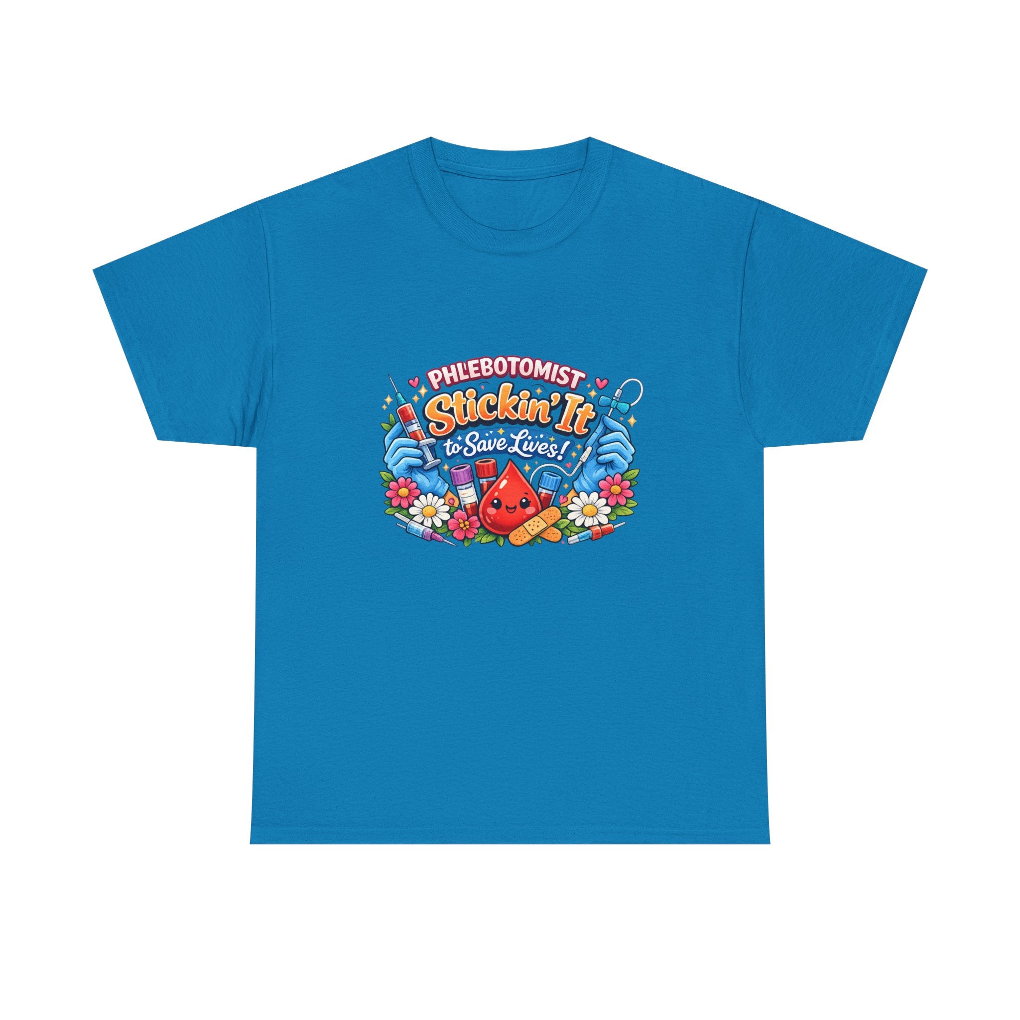 Phlebotomy 'Stickin It' T-Shirt — Funny Phlebotomist Tee