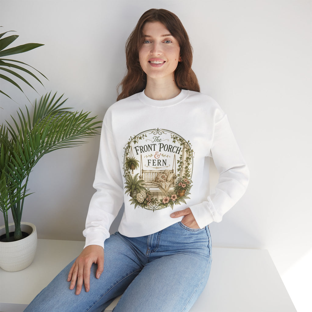The Front Porch & Fern-Unisex Heavy Blend™ Crewneck Sweatshirt