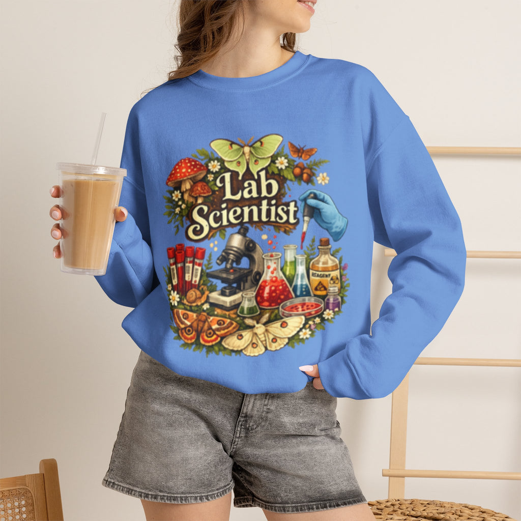 Lab Scientists-Unisex Heavy Blend™ Crewneck Sweatshirt