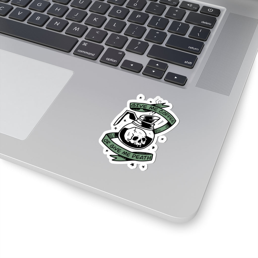 Coffee-Cut Stickers