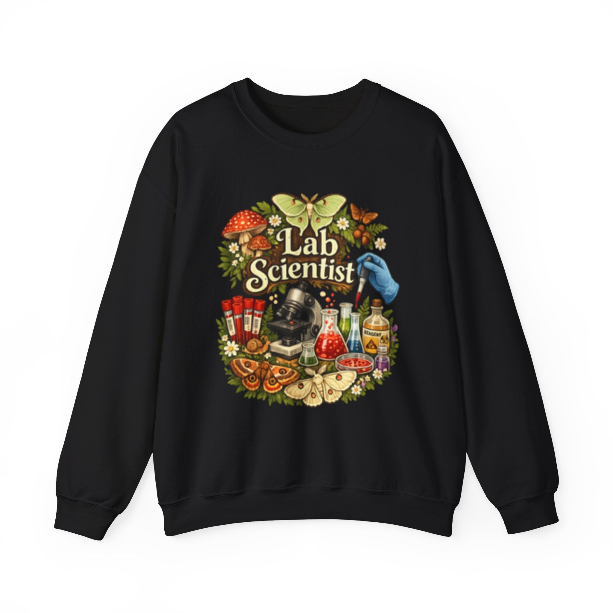 Lab Scientists-Unisex Heavy Blend™ Crewneck Sweatshirt