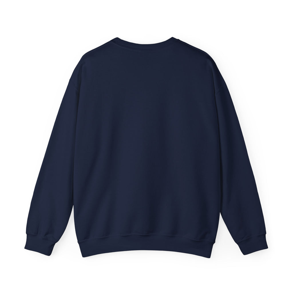 Motherhood Crewneck Sweatshirt — "Fueled by Love, Iced Coffee & a Tiny Human" Vintage Floral