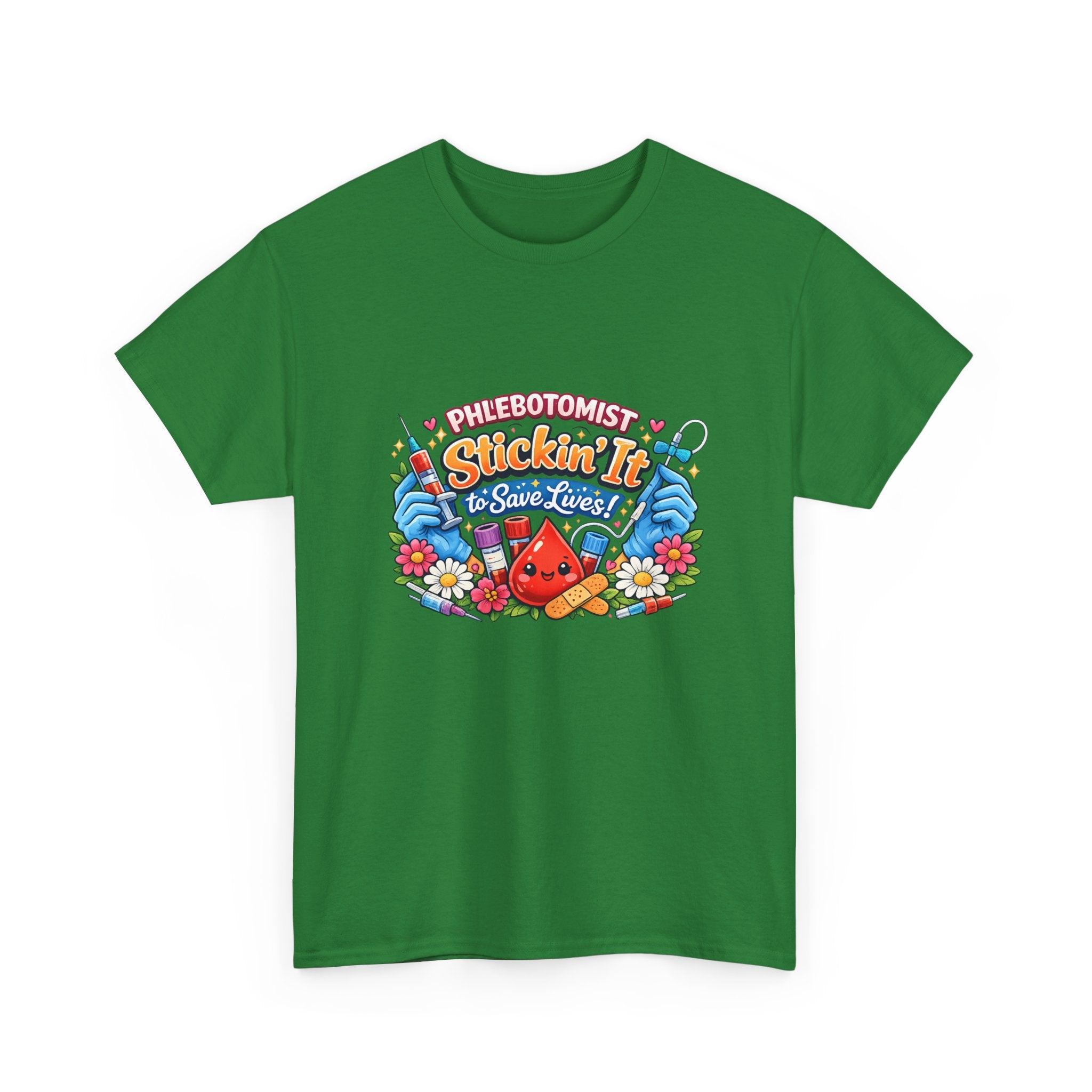 Phlebotomy 'Stickin It' T-Shirt — Funny Phlebotomist Tee