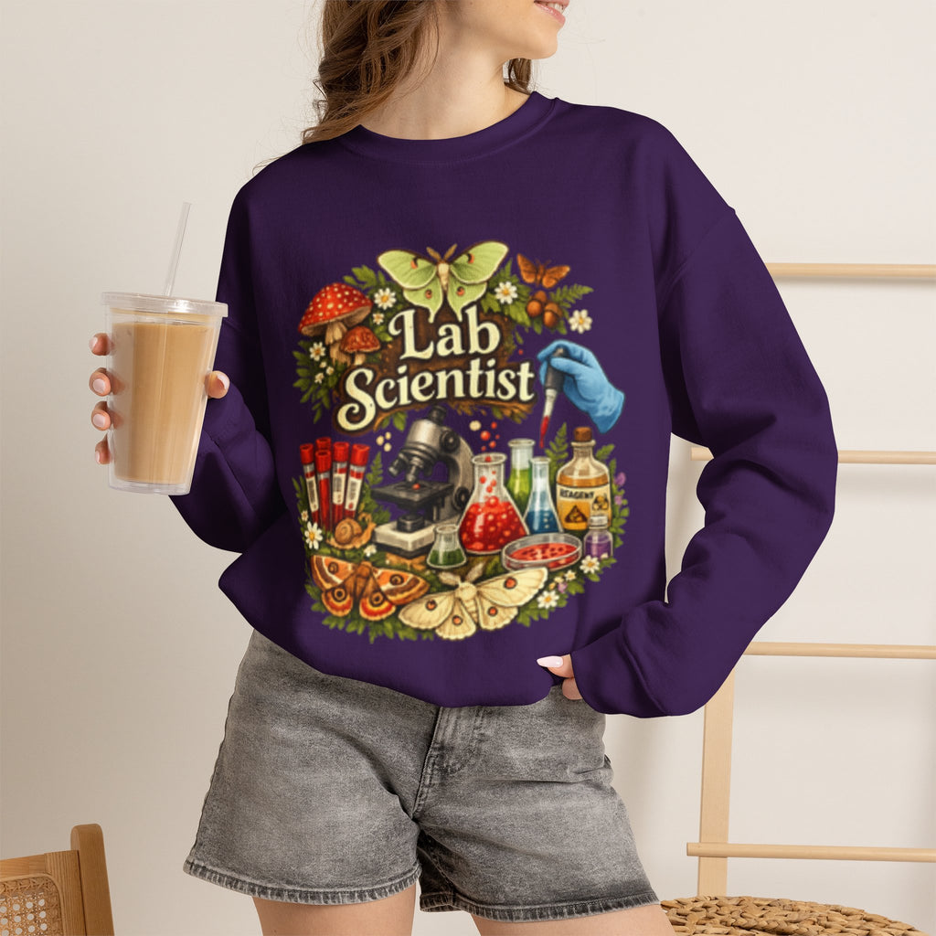 Lab Scientists-Unisex Heavy Blend™ Crewneck Sweatshirt