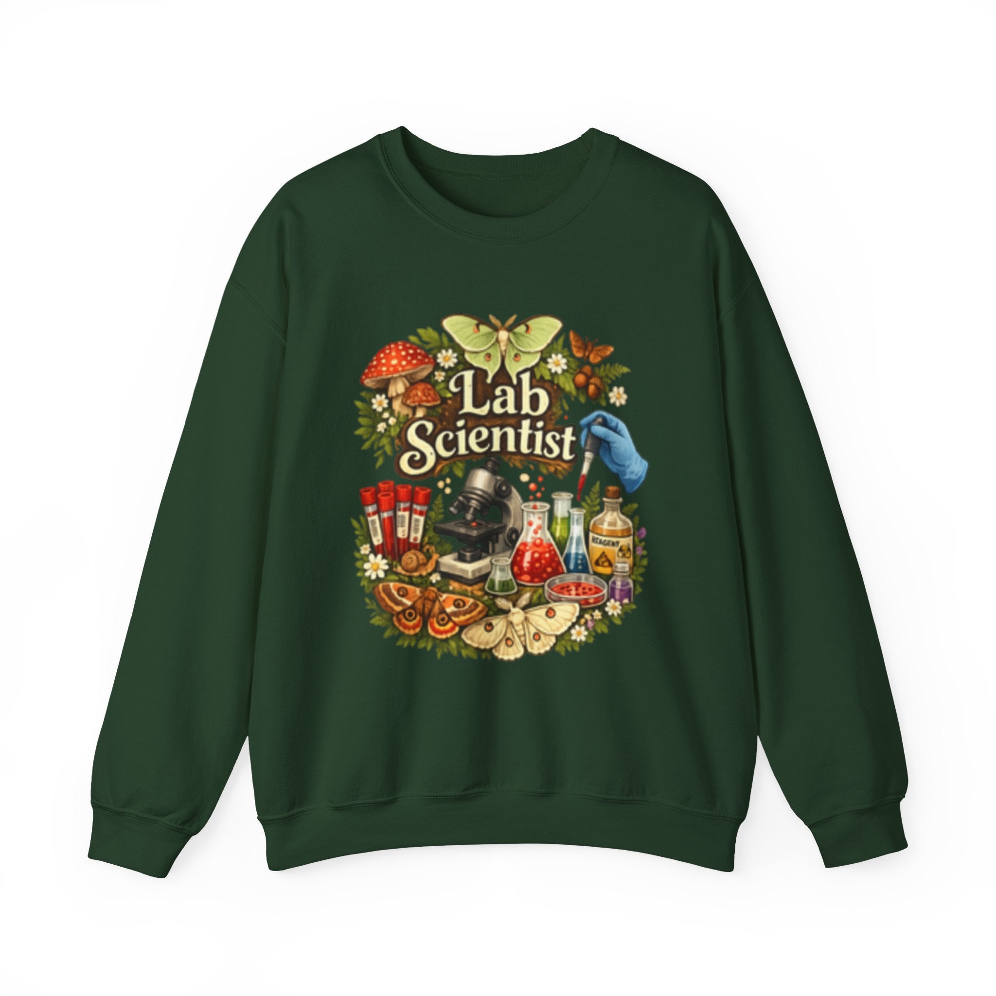 Lab Scientists-Unisex Heavy Blend™ Crewneck Sweatshirt