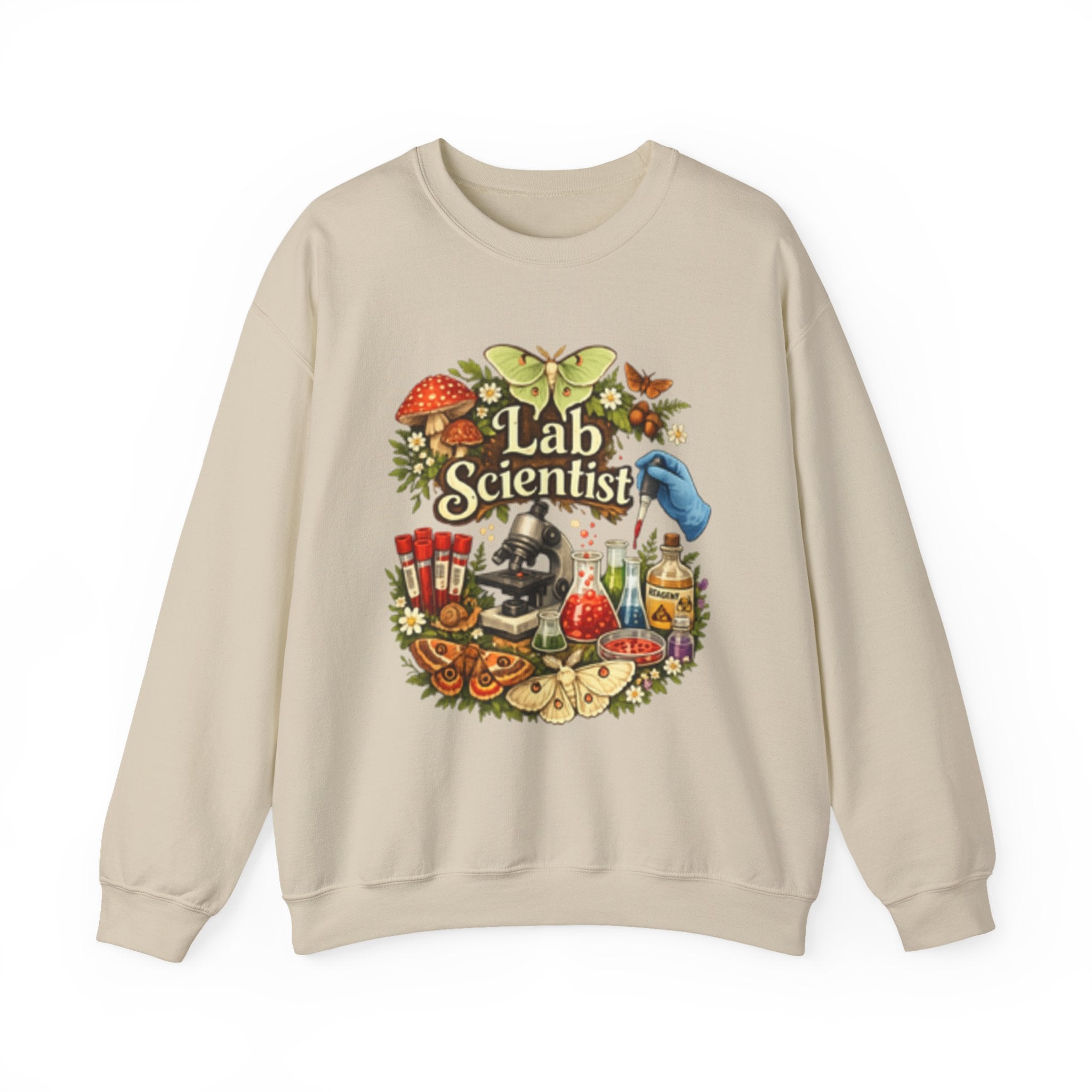 Lab Scientists-Unisex Heavy Blend™ Crewneck Sweatshirt