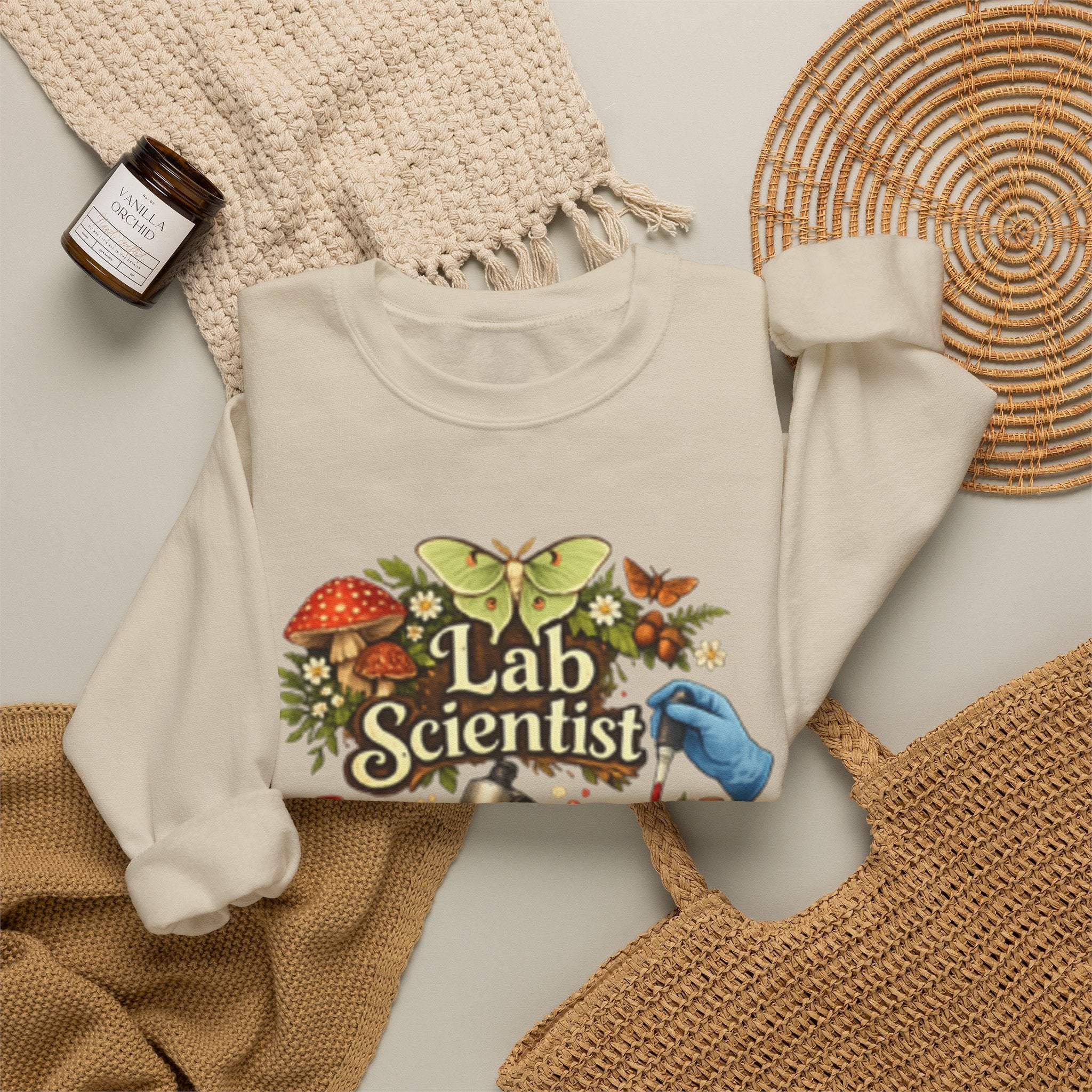Lab Scientists-Unisex Heavy Blend™ Crewneck Sweatshirt