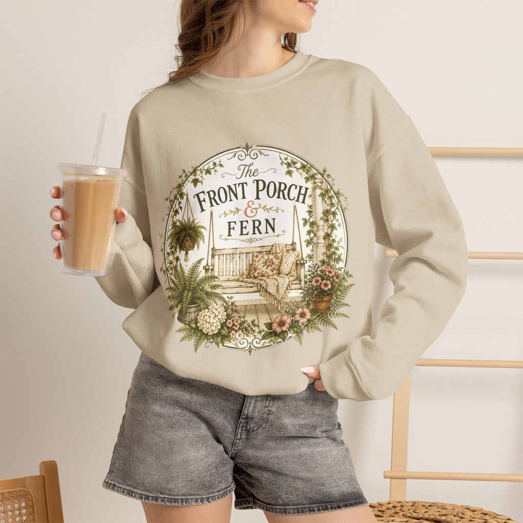 The Front Porch & Fern-Unisex Heavy Blend™ Crewneck Sweatshirt