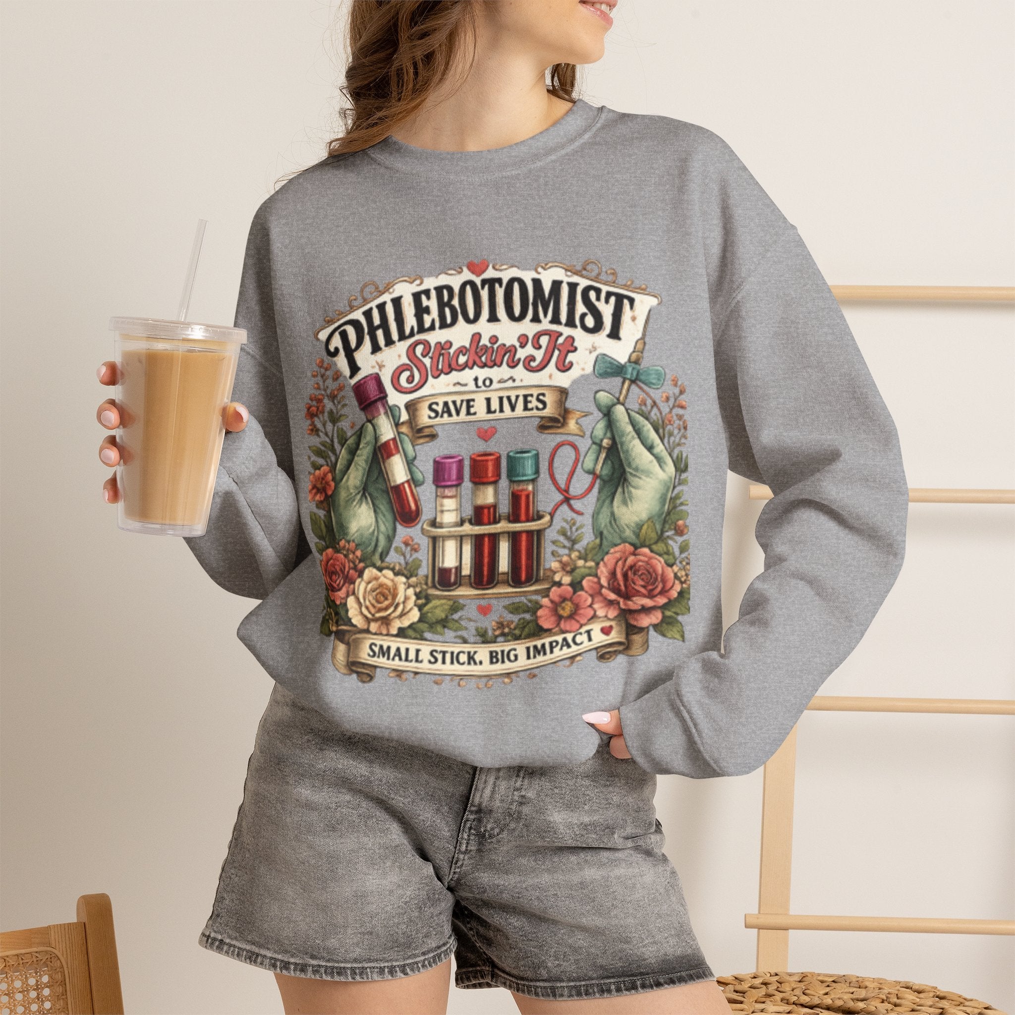 Sticking It-Unisex Heavy Blend™ Crewneck Sweatshirt