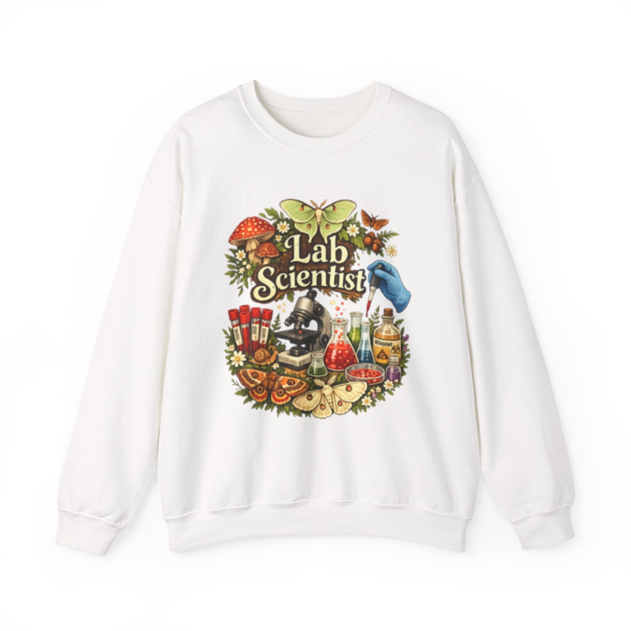 Lab Scientists-Unisex Heavy Blend™ Crewneck Sweatshirt