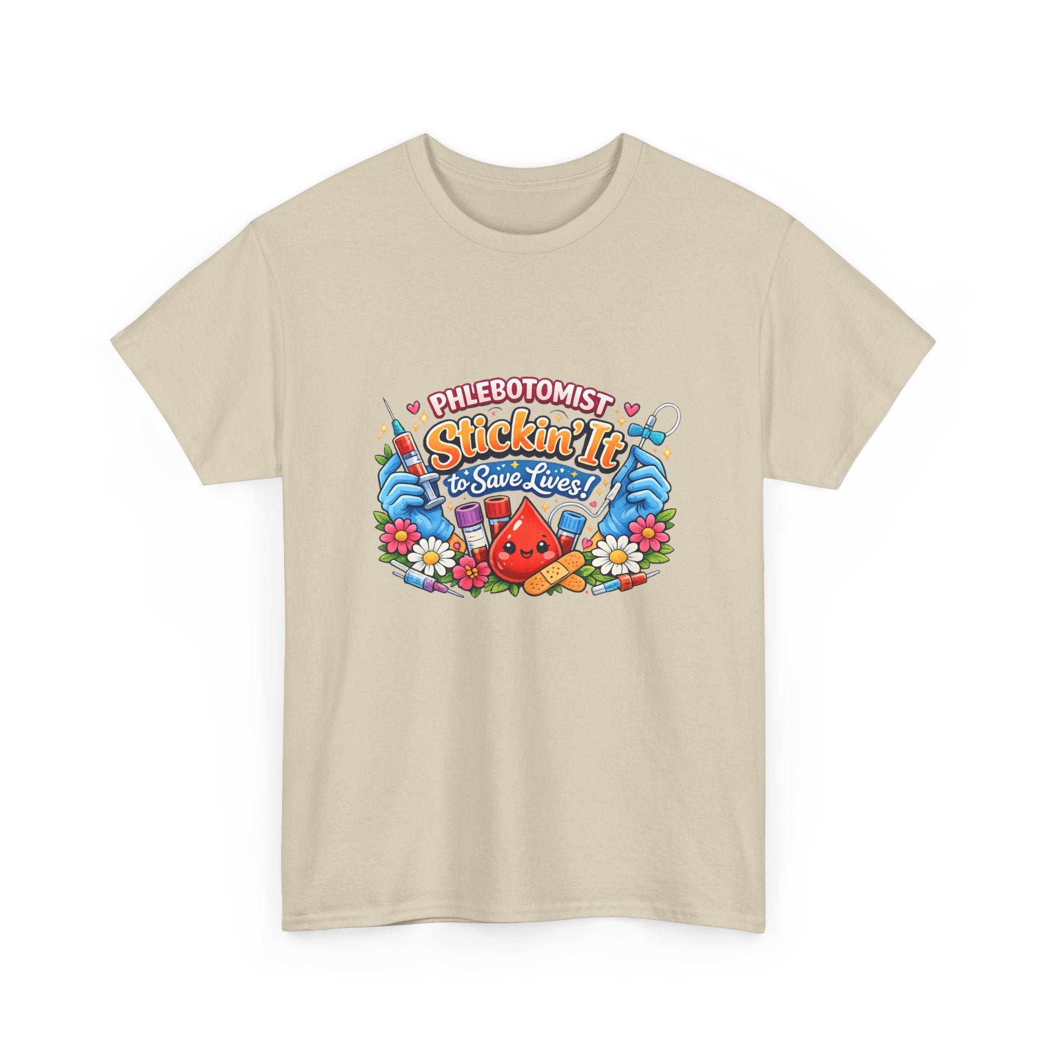 Phlebotomy 'Stickin It' T-Shirt — Funny Phlebotomist Tee