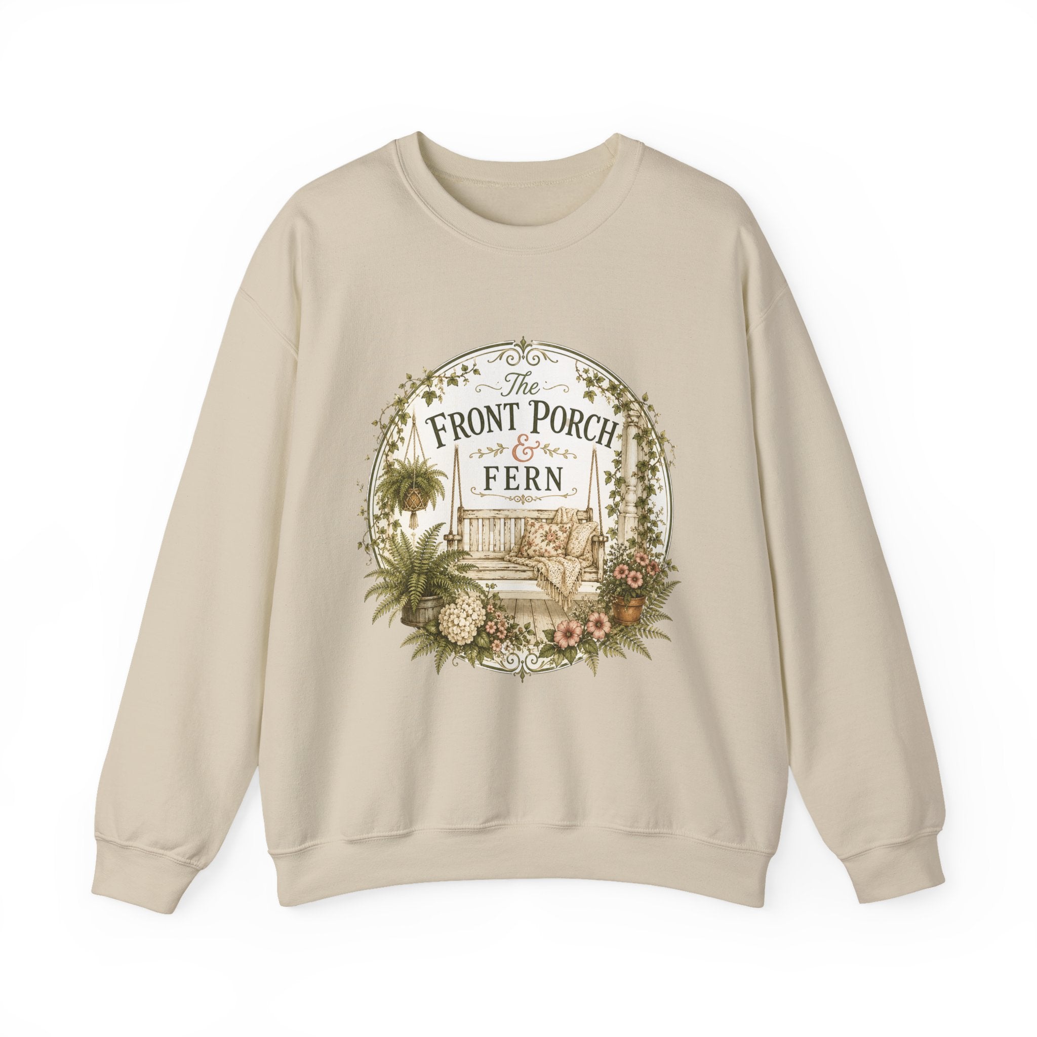 The Front Porch & Fern-Unisex Heavy Blend™ Crewneck Sweatshirt